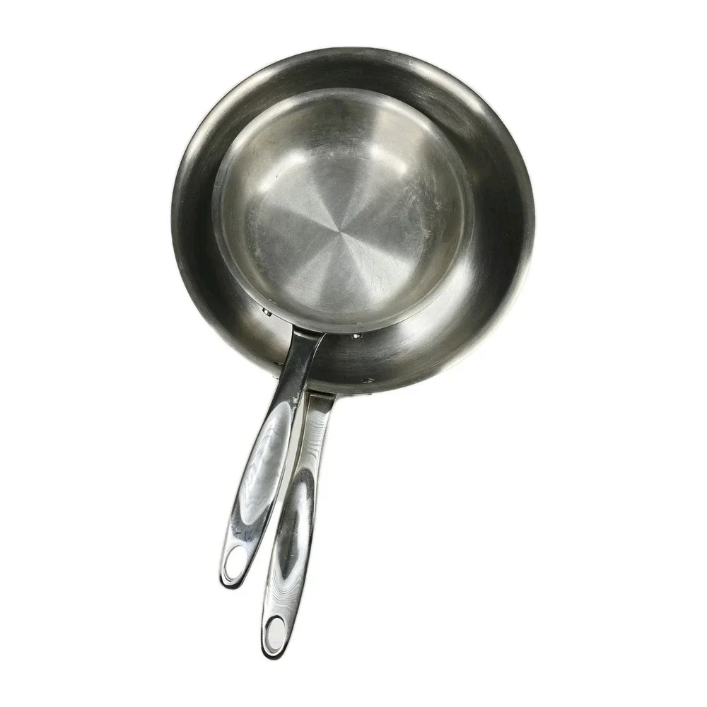 360 Cookware Stainless Steel Fry Pan Set 10
